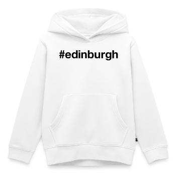 EDINBURGH Scotland Schottland - Kinder Premium Organic Hoodie - Weiß - Vorne - AI Model Kid Female (0cm)