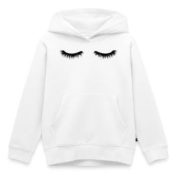 Abstract play of colors on canvas - Kids Premium Organic Hoodie - white - Front - AI Model Kid Female (0cm)