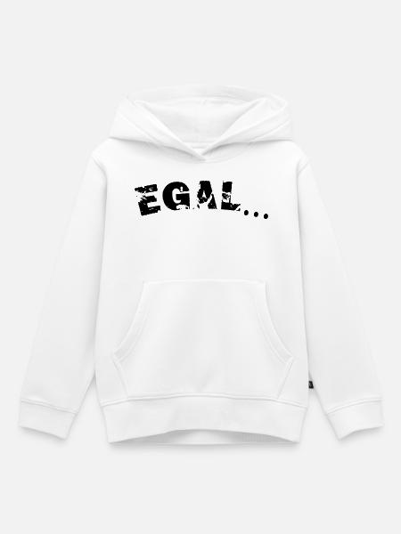 Egal - Kinder Premium Organic Hoodie - Weiß