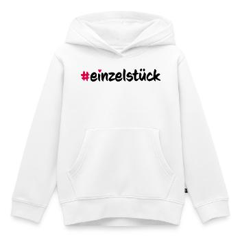 Einzelstück - Kinder Premium Organic Hoodie - Weiß - Vorne - AI Model Kid Female (0cm)