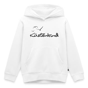 Küstenkind - Kinder Premium Organic Hoodie - Weiß - Vorne - AI Model Kid Female (0cm)