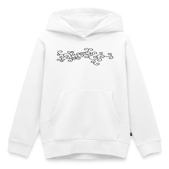 Verzierung Schmuck (Vectorgraphic) - Kinder Premium Organic Hoodie - Weiß - Vorne - AI Model Kid Female (0cm)