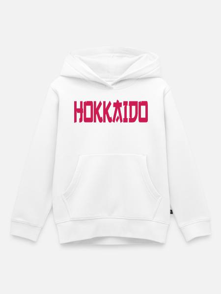 Hokkaido - Kinder Premium Organic Hoodie - Weiß
