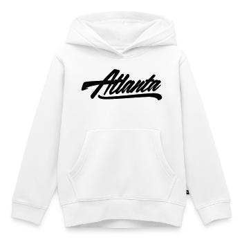 atlanta shirt - Kinder Premium Organic Hoodie - Weiß - Vorne - AI Model Kid Female (0cm)