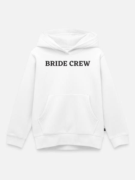 Bride Crew - Kinder Premium Organic Hoodie - Weiß
