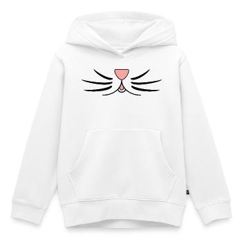HUMOR. QUOTATION. MESSAGE. RETIREMENT. ANNIVERSARY. - Kids Premium Organic Hoodie - white - Front - AI Model Kid Female (0cm)