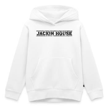 Jackin House - Kinder Premium Organic Hoodie - Weiß - Vorne - AI Model Kid Female (0cm)