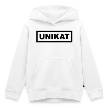 Echtes Unikat - Kinder Premium Organic Hoodie - Weiß - Vorne - AI Model Kid Female (0cm)