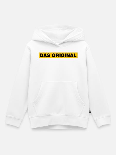 Das Original - Kinder Premium Organic Hoodie - Weiß
