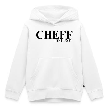 Cheff Deluxe Design for the Cheff - Kids Premium Organic Hoodie - white - Front - AI Model Kid Female (0cm)