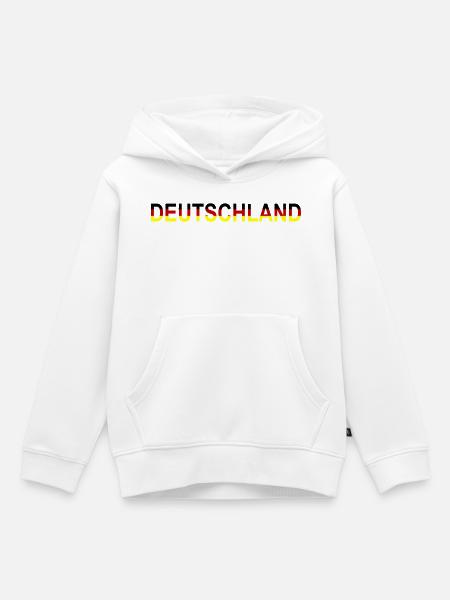 Deutschland Design - Kinder Premium Organic Hoodie - Weiß