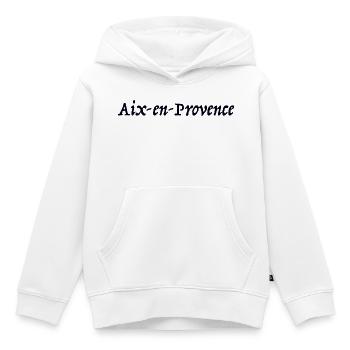 Aix-en-Provence France Frankreich - Kinder Premium Organic Hoodie - Weiß - Vorne - AI Model Kid Female (0cm)