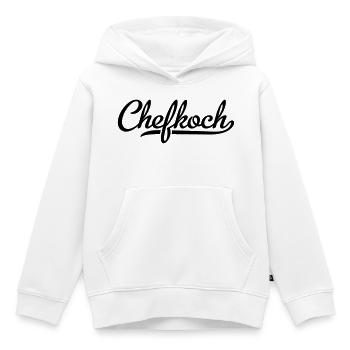 Chefkoch - Kinder Premium Organic Hoodie - Weiß - Vorne - AI Model Kid Female (0cm)