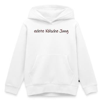 echte Kölsche Jung - Kinder Premium Organic Hoodie - Weiß - Vorne - AI Model Kid Female (0cm)