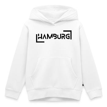 Hamburg - Kinder Premium Organic Hoodie - Weiß - Vorne - AI Model Kid Female (0cm)