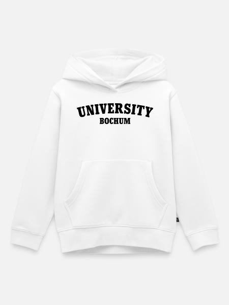 Universität Bochum - Kinder Premium Organic Hoodie - Weiß