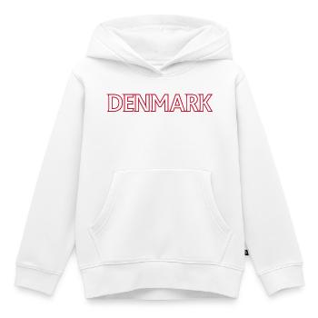 Design inspiré des paysages nordiques - Sweat Premium à capuche enfant bio - blanc - Devant - AI Model Kid Female (0cm)