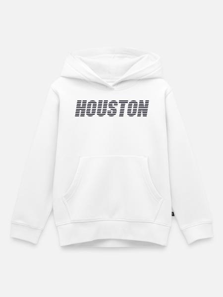 Houston Texas - Kinder Premium Organic Hoodie - Weiß