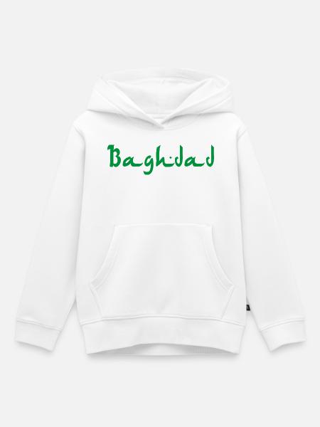 Baghdad - Kinder Premium Organic Hoodie - Weiß
