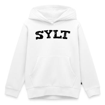 Sylt - Nordsee - Deutschland - Westerland - Kinder Premium Organic Hoodie - Weiß - Vorne - AI Model Kid Female (0cm)