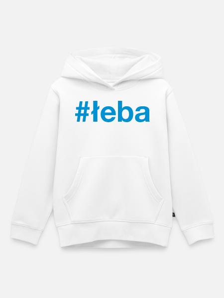 Leba Polska Polen - Kinder Premium Organic Hoodie - Weiß