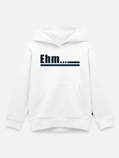 Ehm-Stellungnahme - Kinder Premium Organic Hoodie - Weiß