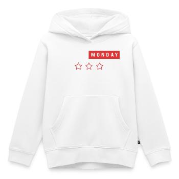 Kaufrausch Cyber Monday - Kinder Premium Organic Hoodie - Weiß - Vorne - AI Model Kid Female (0cm)