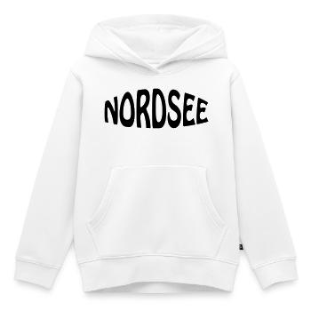 NORDSEE - Kinder Premium Organic Hoodie - Weiß - Vorne - AI Model Kid Female (0cm)