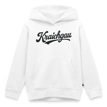 Kraichgau Region Schriftzug - Kinder Premium Organic Hoodie - Weiß - Vorne - AI Model Kid Female (0cm)