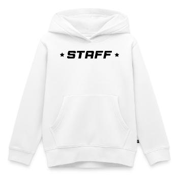 Personnel - Sweat Premium à capuche enfant bio - blanc - Devant - AI Model Kid Female (0cm)