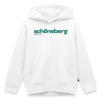 Schöneberg Berlin - Schlichtes Design - Kinder Premium Organic Hoodie - Weiß - Vorne - AI Model Kid Female (0cm)