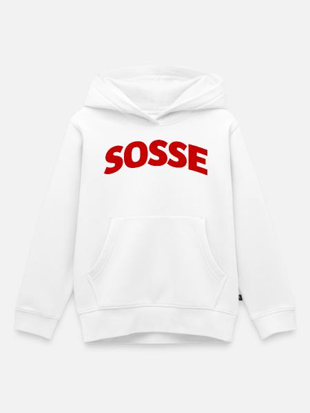 Sosse für immer - Kinder Premium Organic Hoodie - Weiß