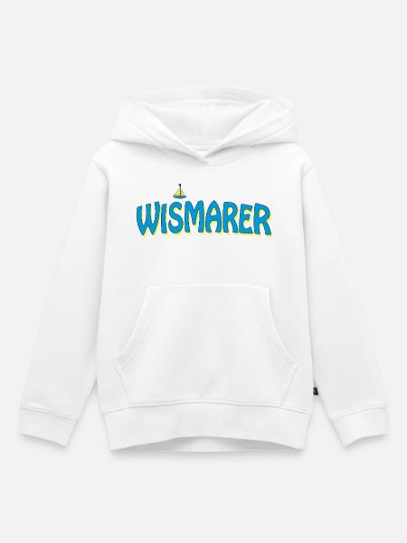 WISMARER - Kinder Premium Organic Hoodie - Weiß