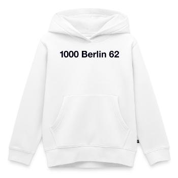 Berlin 62 Schöneberg - Kinder Premium Organic Hoodie - Weiß - Vorne - AI Model Kid Female (0cm)