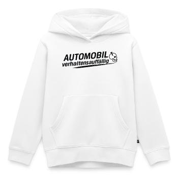 Automobil verhaltensauffällig - Kinder Premium Organic Hoodie - Weiß - Vorne - AI Model Kid Female (0cm)