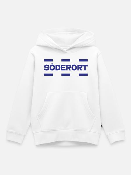 Söderort - Stockholm - Kinder Premium Organic Hoodie - Weiß