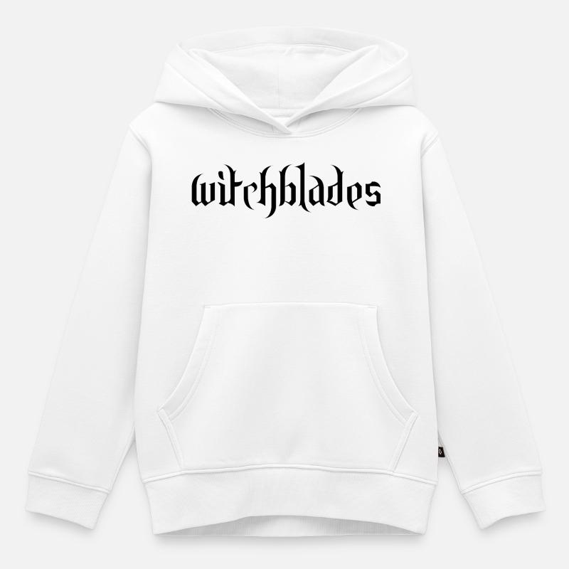 Witchblades - Sweat Premium à capuche enfant bio - blanc