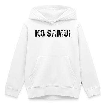 Ko Samui Thailand Palmen - Kinder Premium Organic Hoodie - Weiß - Vorne - AI Model Kid Female (0cm)