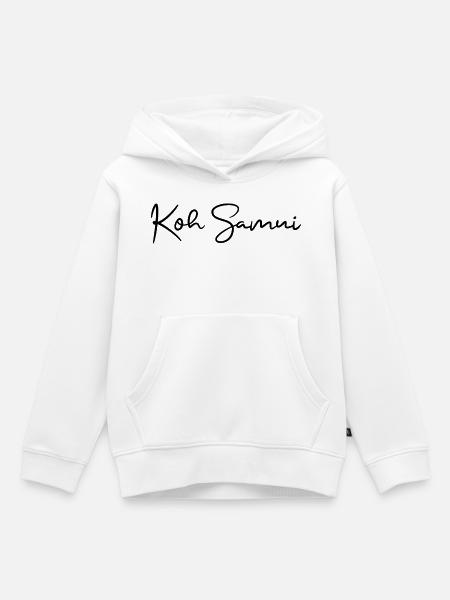 Koh Samui Insel Thailand - Kinder Premium Organic Hoodie - Weiß