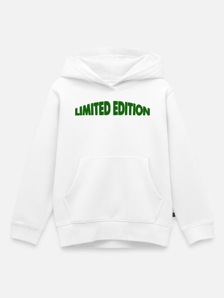Limited Edition - Kinder Premium Organic Hoodie - Weiß
