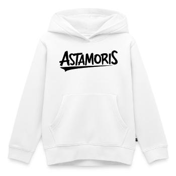Astamoris. Antwerpener Dialekt Hemden - Kinder Premium Organic Hoodie - Weiß - Vorne - AI Model Kid Female (0cm)