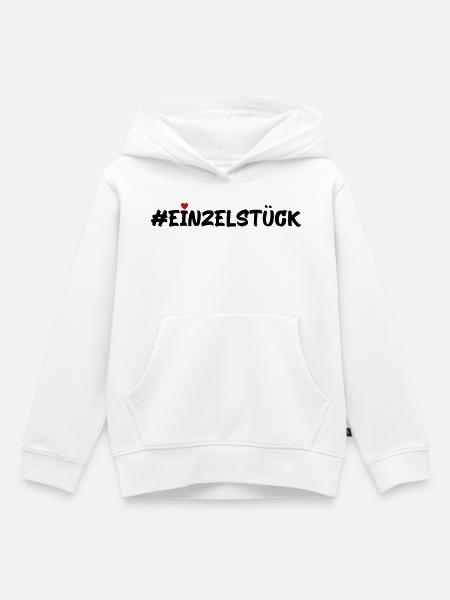 Einzelstück - Kinder Premium Organic Hoodie - Weiß