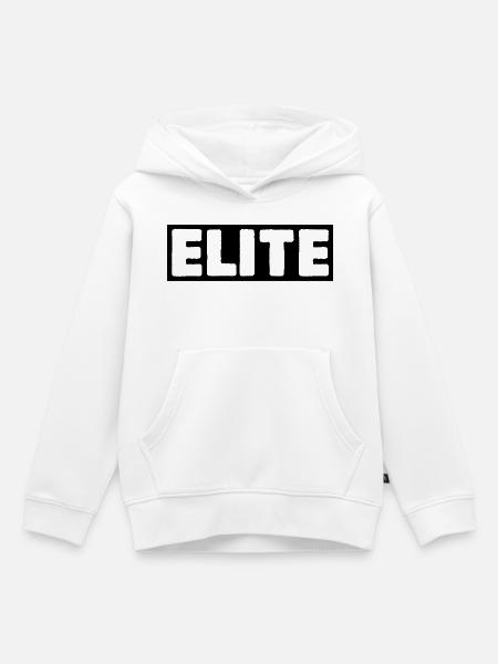 elite - Kinder Premium Organic Hoodie - Weiß