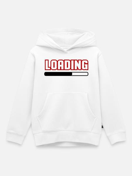 loading - Kinder Premium Organic Hoodie - Weiß
