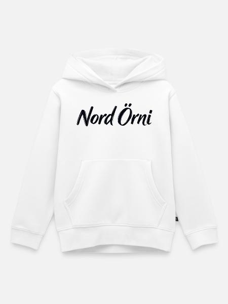 Nord Örni - Kinder Premium Organic Hoodie - Weiß