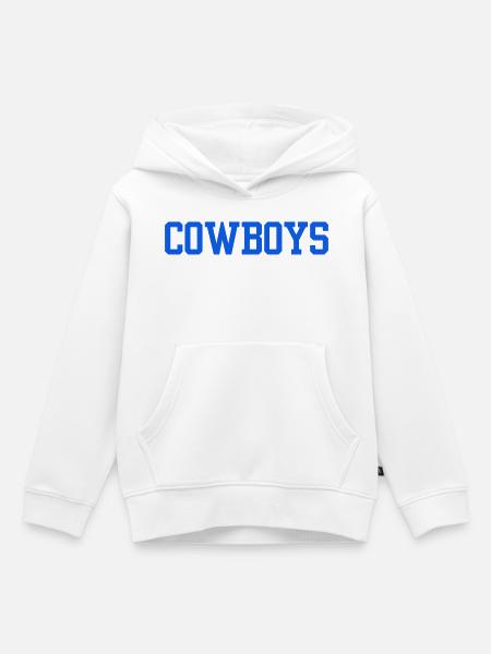 cowboys - Kinder Premium Organic Hoodie - Weiß