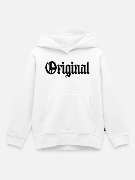 Original - Kinder Premium Organic Hoodie - Weiß