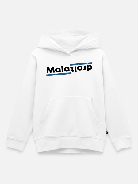 unangenehm - Kinder Premium Organic Hoodie - Weiß