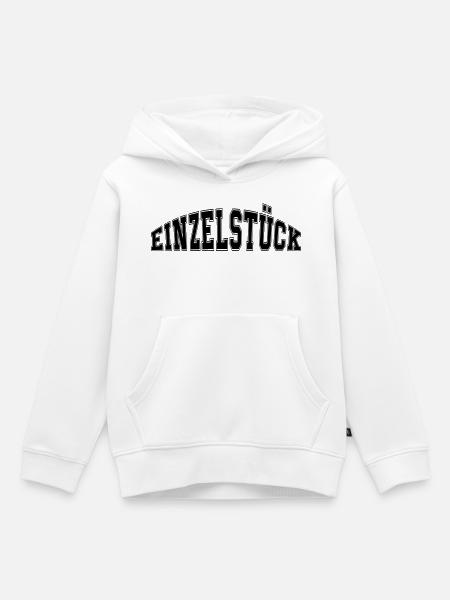Einzelstück - Kinder Premium Organic Hoodie - Weiß