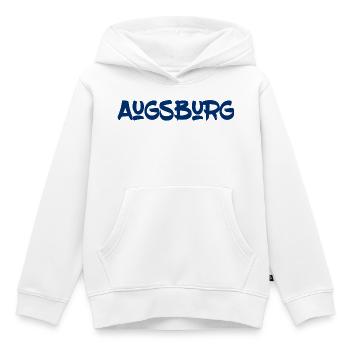 Augsburg - Bayern - Schwaben - Friedberg - Kinder Premium Organic Hoodie - Weiß - Vorne - AI Model Kid Female (0cm)